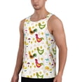 thumbnail image 2 of Fuzoiu Chickens A Print Men's Workout Tank Tops,Sleeveless Gym Shirt Quick Dry,Fitness Bodybuilding T-Shirt,Muscle Athletic Workout Tee-XX-Large, 2 of 7