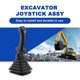 thumbnail image 4 of 3 Buttons Excavator Joystick Assy Handle Gears with Dust Cover for Daewoo Doosan DH DX150 215 225 30, 4 of 5