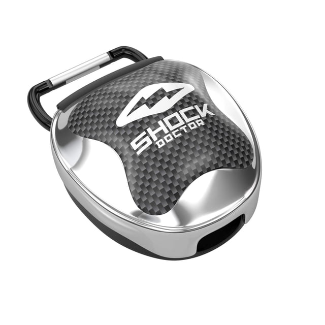 Funda para protector bucal Shock Doctor, con almacenamiento universal y ventilado