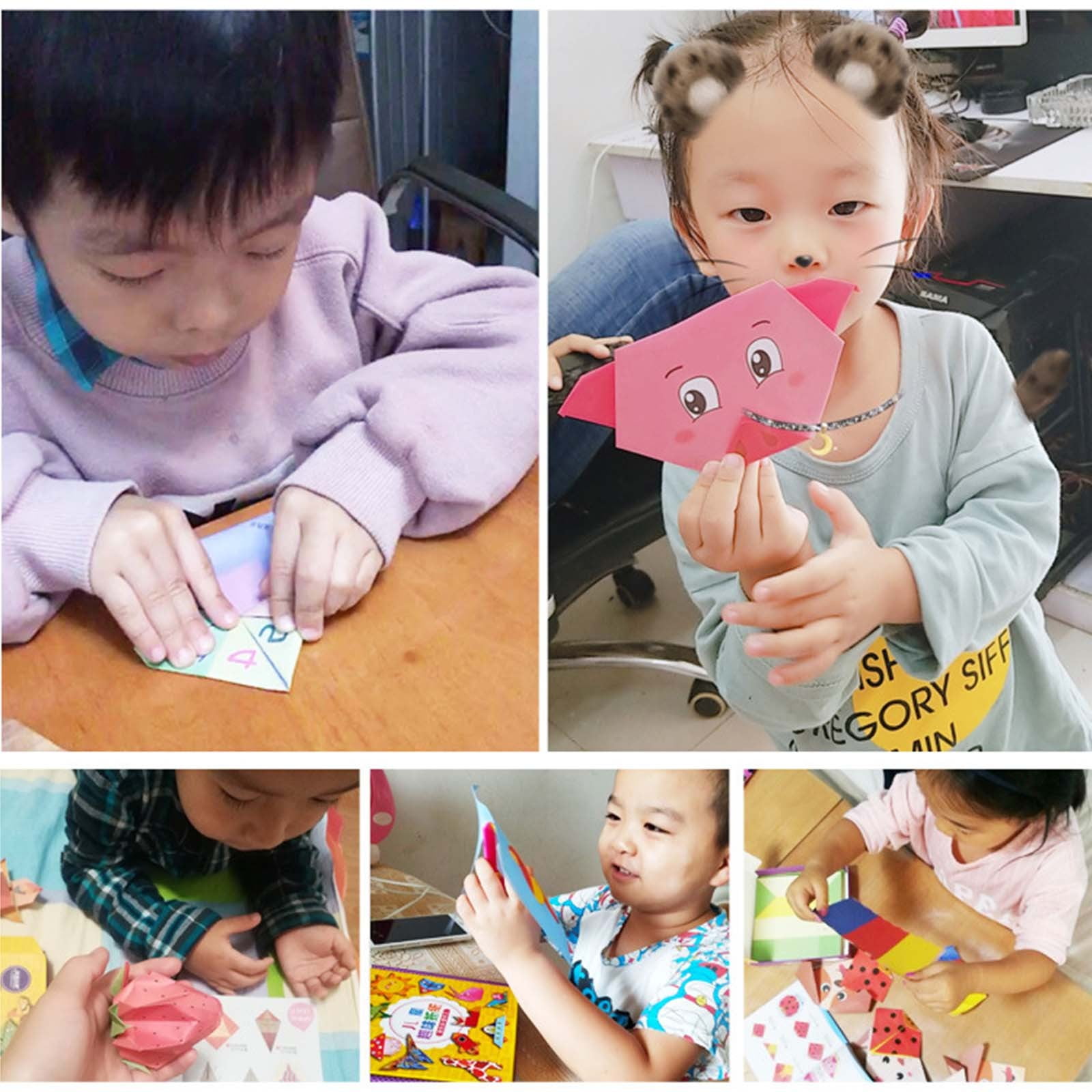 YUNAFFT Origami Kit for Kids Ages 5-8 8-12, Art and Craft Projects, Beginners Children's Day Gift Boy Girl