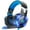 Blue, variant on SPBPQY G2000 Gaming Headsets, Noise Cancelling Over-Ear Headset with Mic for PC/P4/P5 Surround Stereo Gaming Headphones with LED Light (Blue)