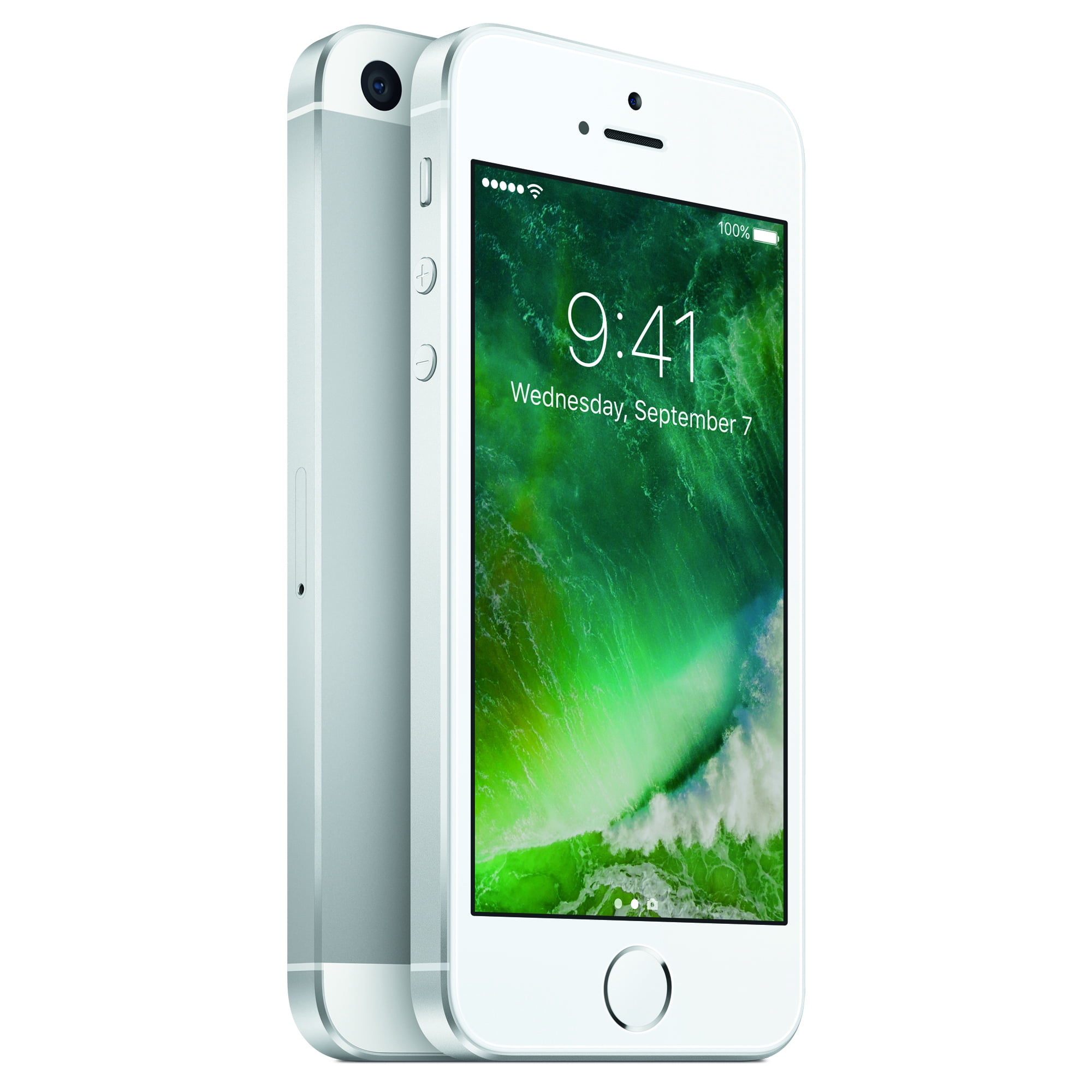 Refurbished Apple iPhone SE 32GB, SIlver Walmart Family Mobile
