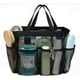 thumbnail image 1 of Malla de ducha Caddy portátil para el dormitorio de la universidad de baño grande Bolsa de aseo Durable con 8 bolsillos Nuevo, 1 of 2