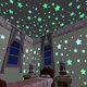 thumbnail image 5 of 100 Uds. Pegatinas de Pared luminosa que brillan en la oscuridad pegatinas de estrellas para, 5 of 5