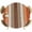 Orange, variant on Elastic Fitted Round Tablecloth, Sage Green Waterproof Stretch Table Cover for 36"-44" Tables, Farmhouse Wood Grain Vintage Brown Striped Washable Outdoor Tablecloths for Patio, Picnic, Camping