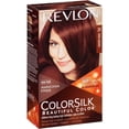 thumbnail image 3 of Revlon Permanent Hair Color Silk Ammonia Free, Dark Auburn, 1ct, 3-Pack, 3 of 6