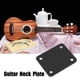 thumbnail image 3 of Placa de mástil de aleación de acero reforzado duradera con piezas de tornillos para bajo de guitarra eléctrica(black), 3 of 8
