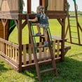 thumbnail image 9 of Backyard Discovery Skyfort II  Cedar Swing Set/PlaySet, 9 of 12