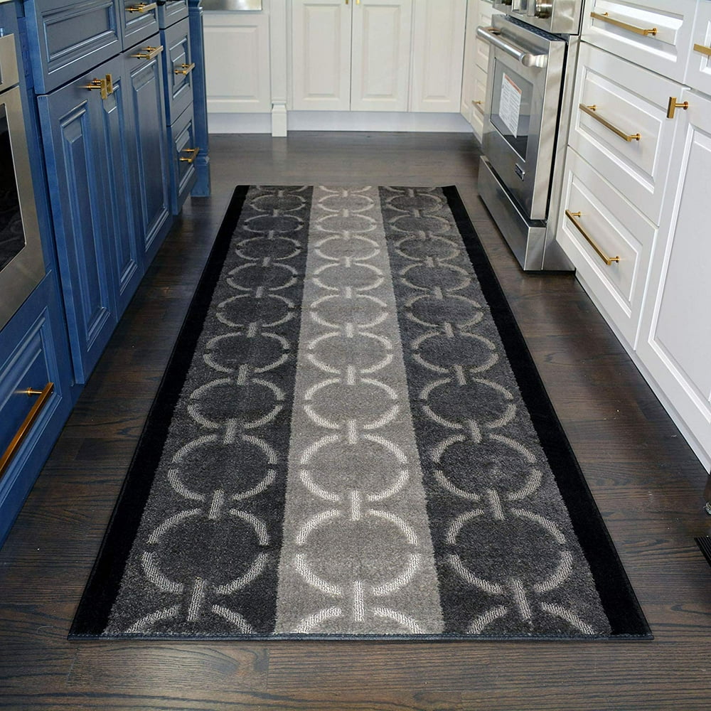 Custom Size Runner Rug Circles Design Runner 36 Inch Wide Pick Your Own ...