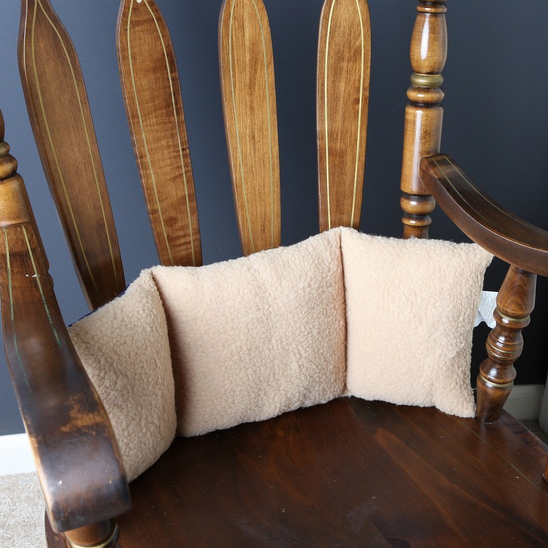 HomeX TriSection Back Pillow