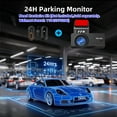 thumbnail image 4 of FFN 2.5K+1080P Dual Dash Cam Front and Rear,Car Dash Camera for Cars,Car Camera 170° Wide,Dashcam with Night Vision,Mini Dashcams with WDR,24H Parking Mode,Loop Recording,G-Sensor,32GB SD Card, 4 of 16