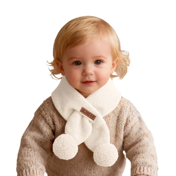 lnmuld Kids Scarf Winter Kids Neckwear with Adorable Cartoon Designs Cozy Scarves for Babies and Toddlers Soft Neck Warmer for Outdoor Activities Daily Use Size:1-6 Years