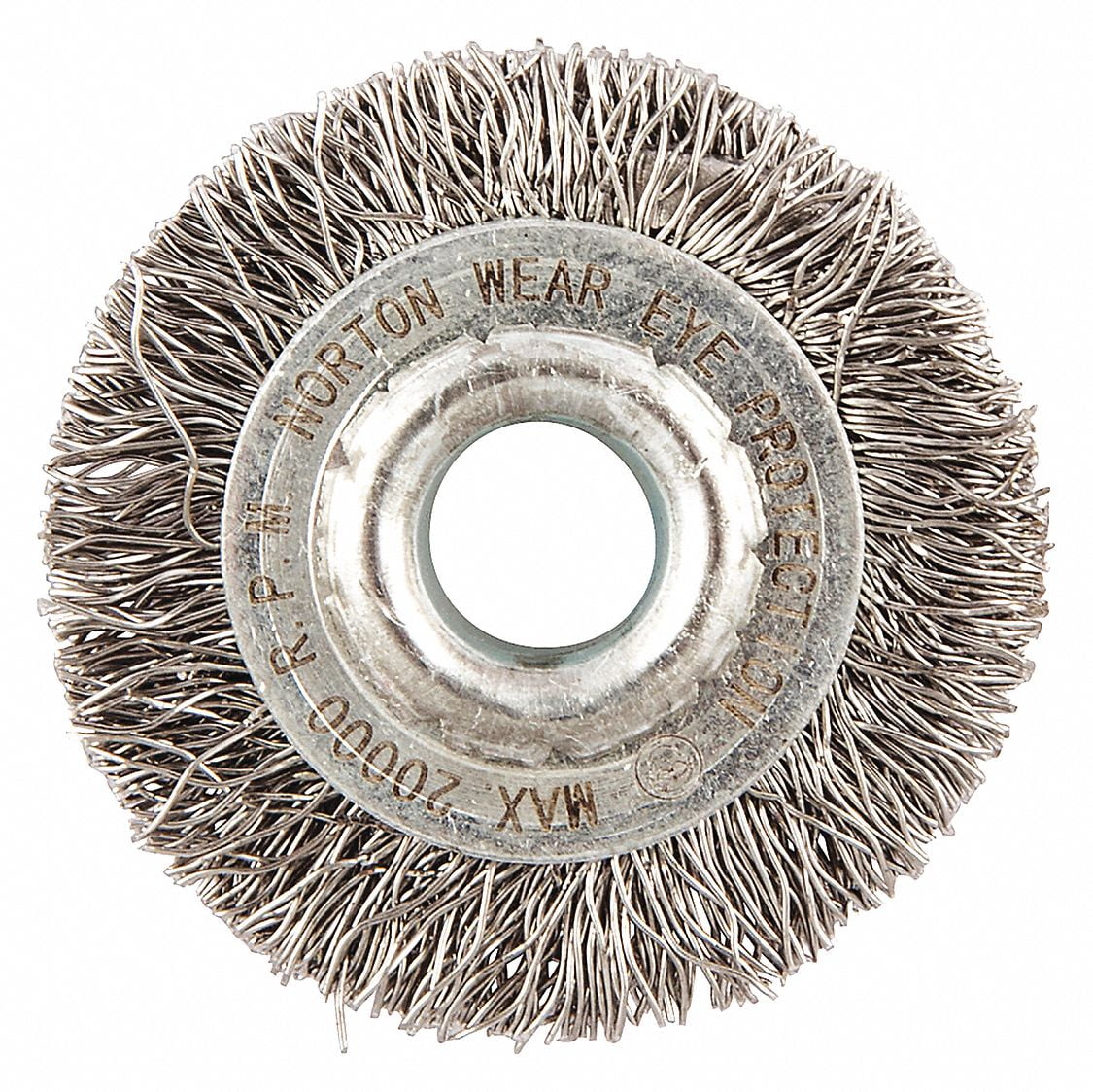 Norton Wire Wheel Brush,Arbor Hole 