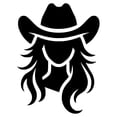 thumbnail image 3 of CafePress - Cowgirl Silhouette - Women's Short Sleeve Print T-Shirt and Pants Light Cotton Pajama Set, 3 of 7