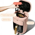 thumbnail image 5 of Beautiful 14-Cup Programmable Drip Coffee Maker with Touch-Activated Display, Rose by Drew Barrymore, 5 of 8
