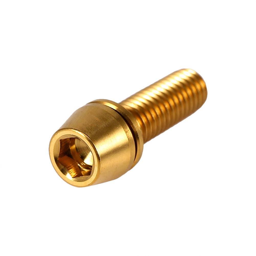 Ccdes tapered head screw, fastener with washer,Titanium Alloy Bicycle