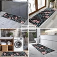 thumbnail image 2 of Pioneer Flower Floral Print Pattern Kitchen Rug Mat,Kitchen Runner Rugs Non Skid Washable,Decorative Kitchen Floor Mats for Kitchen,Sink,Laundry,17"X47", 2 of 5