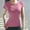 Hot Pink, variant on Naittoop Womens Yoga Shirts for Running Quick Drying Slim Fit Stretch Athletic Tops Short Sleeve Crew Neck Workout Gym Blouses