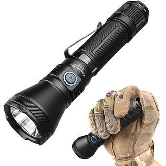 TrustFire T30R Tactical High Charger Flashlight, 460 Lumens, USB