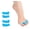 Blue, variant on Qinyurj 4-Pack Toe Separators & Toe Spacers -Bunion Corrector, Overlapping Toes corrector, Hammer Toe, Restores Natural Toe Alignment Unisex,Regular Size
