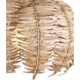 thumbnail image 4 of Currey And Company 9000-1258 Tiptur 16" Wide Semi-Flush Ceiling Fixture - Natural / Coco, 4 of 4