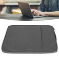 thumbnail image 3 of Laptop Sleeve 15.6 Inch, 39x29x2cm Double Layer Design Laptop Bag 15.6 Inch Laptop Cover 15.6 Inch Polyester Laptop Carrying Case for OS Laptop Pro for  for, 3 of 7