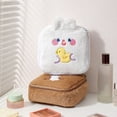 thumbnail image 6 of Kawaii Bunny Handbag Women Large Capacity Travel Tote Plush Storage Bag Toiletry Organizer Zipper Makeup Pouch Cosmetic Bag WHITE, 6 of 8