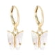 thumbnail image 3 of Paquete de aretes de aro pequeños dorados con aretes colgantes de aro mini plateados con dijes, juego de aretes de aro Huggie para adolescentes y mujeres, 3 of 5