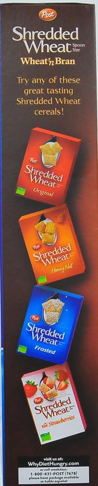 Post Foods Shredded Wheat  Cereal, 18 oz