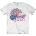 thumbnail image 1 of T-Shirt Unisexe Creedence Clearwater Revival Guitare & Drapeau, 1 of 3