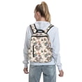 thumbnail image 7 of Fuzoiu Flying Butterflies-1 Print Lightweight Daypack,Weekender Bag for Men and Women, Travel Backpack with Padded Straps for School, Travel & Work, 7 of 7
