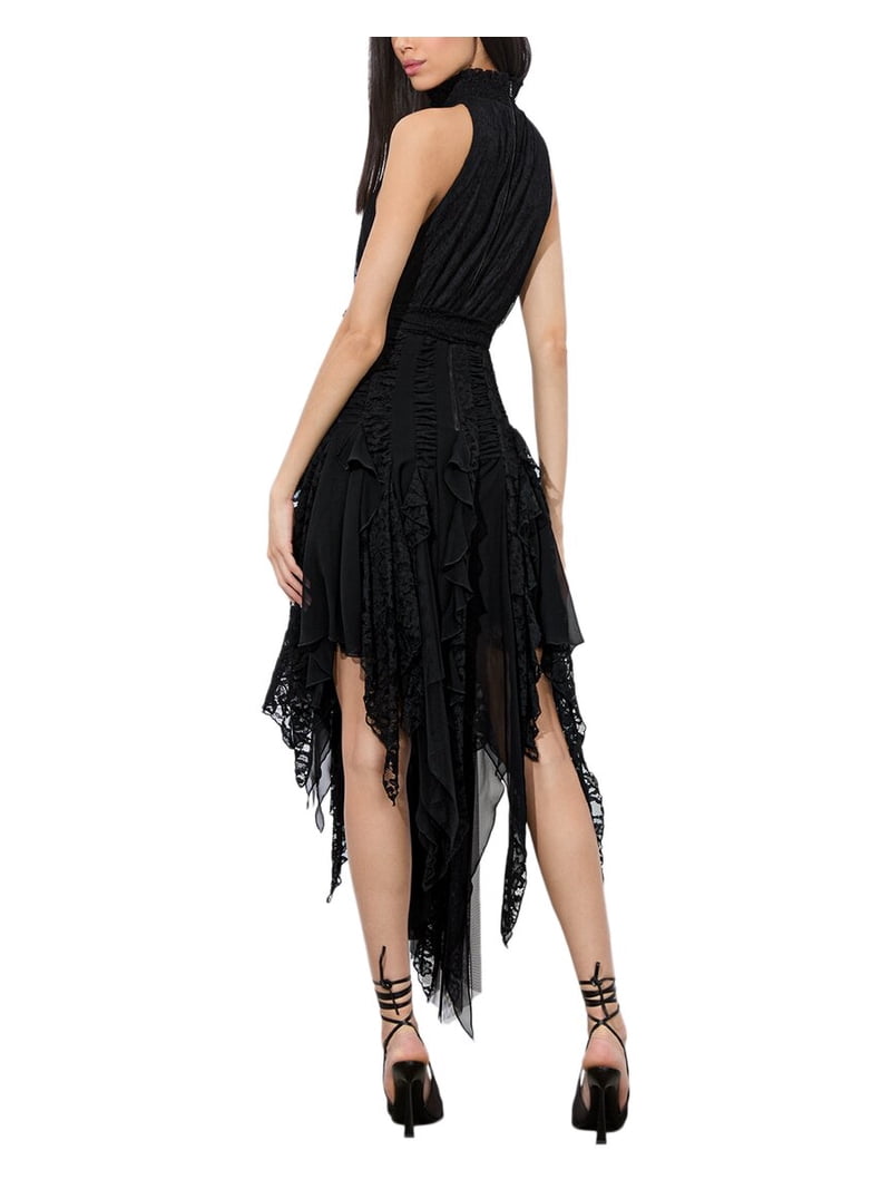 alice + olivia womens Marzita Silk-Trim Maxi Dress, 6 - Walmart.com