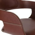 thumbnail image 4 of vidaXL Dining Chair with Bentwood and Faux Leather Side Chair for Kitchen, 4 of 26