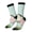 3 Black, variant on White Bunny Bottom And Easter Eggs Pattern Sport Socks for Women and Men Crew Socks Sporty Calf Socks Casual Socks