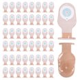 thumbnail image 2 of 50 Bolsas de Ostomía, Drenables una Pieza para Colostomía, Ileostomía, Cuidado del Estoma, Colostomía con Válvula Drenaje 20-60 mm, 2 of 5
