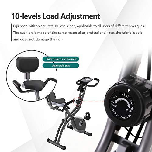 Dispatch from UK AGKupel Exercise Bike Calories And Pulse Rotating Cycling Studio Exercise Machine Adjustable Handlebar And Car Seat Computer Reading Speed Distance Time