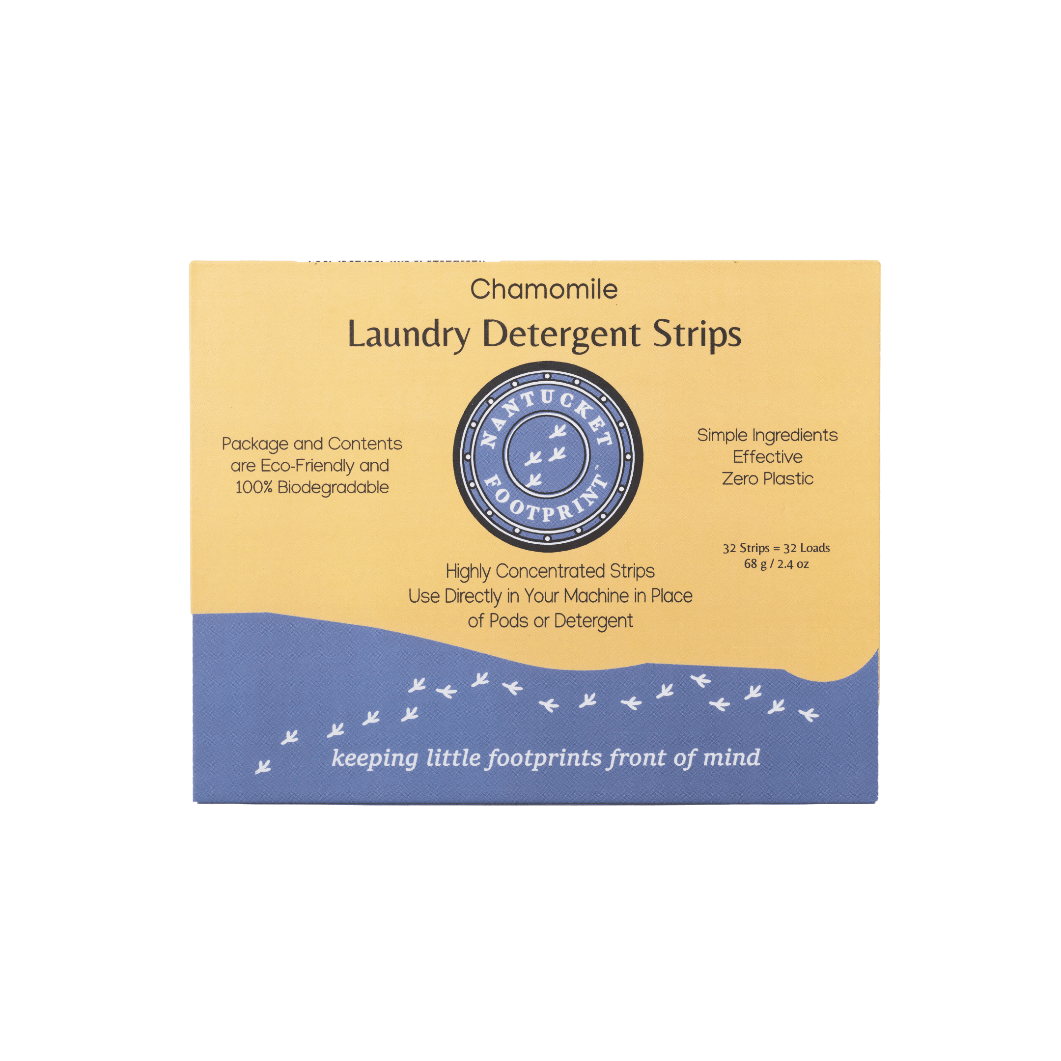 Laundry Detergent Strips Chamomile 32 Strips