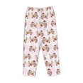 thumbnail image 4 of Balery Dachshund Dog Puppy print Women's Pajama Pants,Ultra Lightweight Pjs,Lounge Pant-Small, 4 of 9