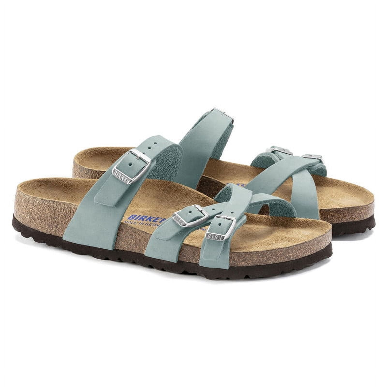 BIRKENSTOCK Franca Nubuck Leather Sandals: Elevate Your Style with Elegant Comfort for Every Step - Multiple Colors and Sizes