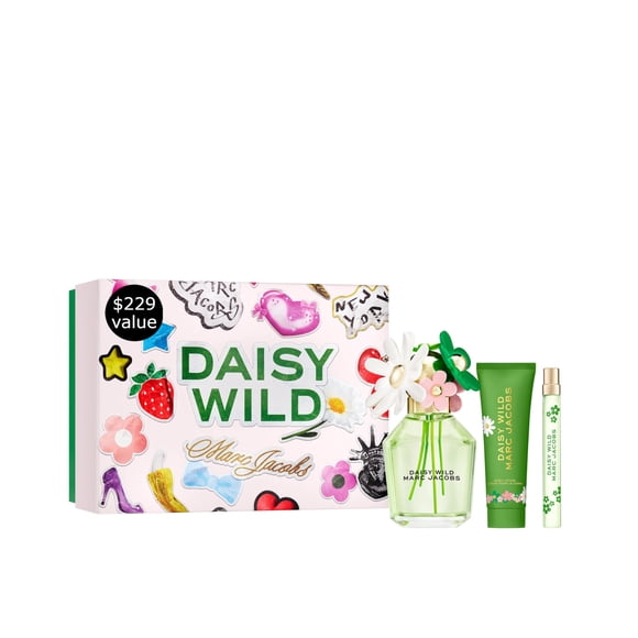 Perfume Marc Jacobs Daisy Wild Eau de Parfum, set de 3 piezas