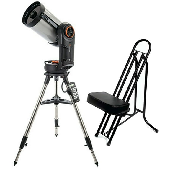Celestron NexStar Evolution 8 203mm f/10 Schmidt-Cassegrain Telescope with Astronomy Chair