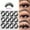Black #3, variant on mtvxesu False Lashes 12Pairs Natural Long Thick Black False Eyelashes Eye Lashes Makeup Sale