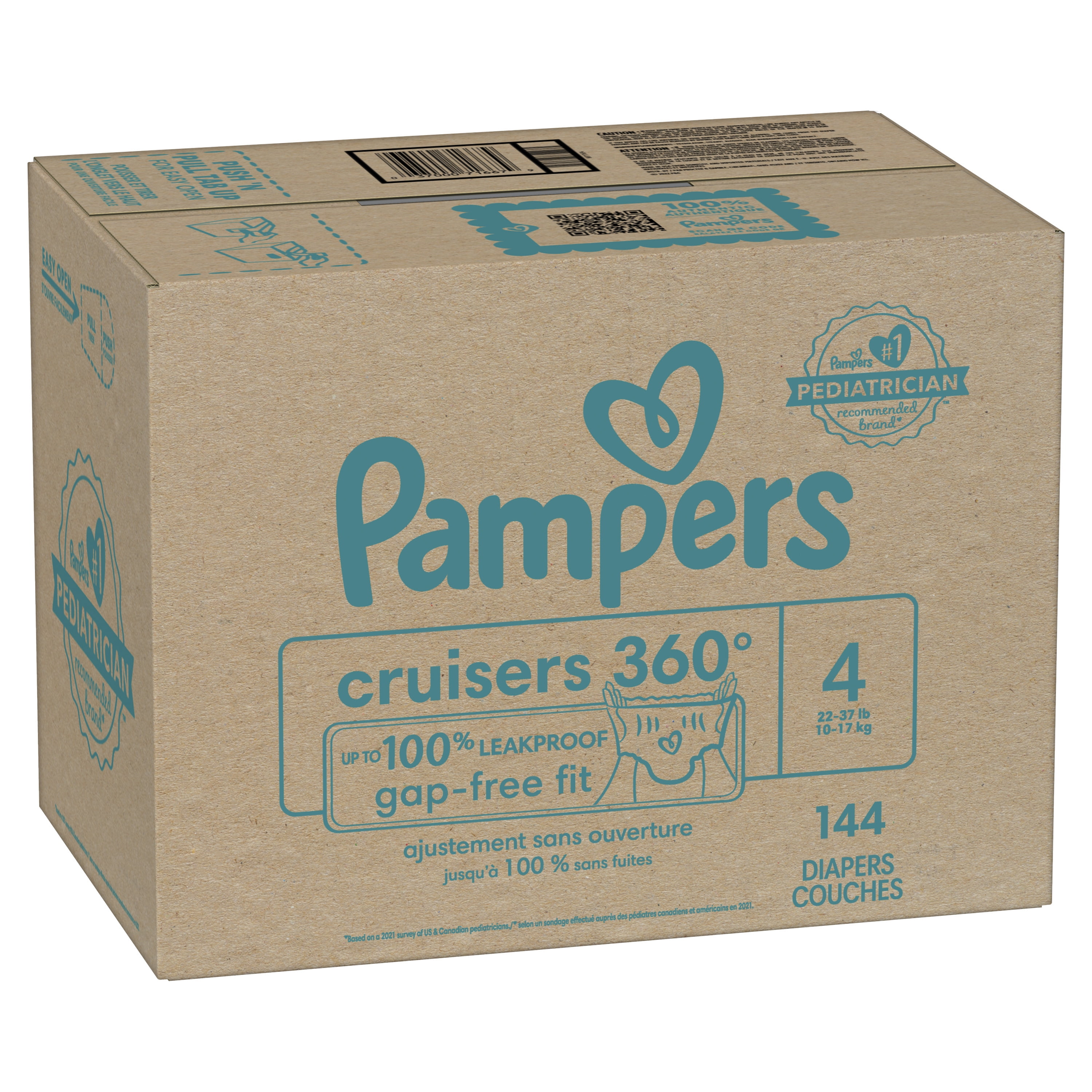 Comprar Pañales Pampers Cruisers 360° Pants Talla 4, 10-17kg - 64Uds, Walmart Costa Rica - Maxi Palí