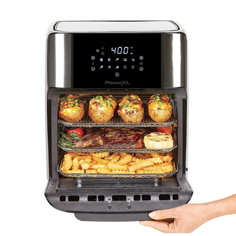 PowerXL 1700W 10-qt Vortex Air Fryer Pro Oven w/ Presets & Accessories 