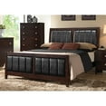 thumbnail image 1 of Coaster Carlton King Upholstered Panel Bed in Cappuccino, 1 of 1