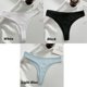 thumbnail image 3 of Tangas de algodón para mujer, ropa interior Sexy, bragas de tiro bajo, lencería suave transpirable, calzoncillos de Color sólido, 3 piezas por juego, 3 of 5