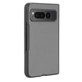 thumbnail image 4 of Case for Google Pixel Fold Lychee Pattern PU Leather Folding Cover, Rugged PC Bumper Shockproof Lens Protection Anti-Scratches Slim Case for Google Pixel Fold,Gray, 4 of 5