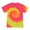 Fluorescent Swirl, variant on Colortone Tie Dye T-Shirts Multicolor Spiral Boys and Girls Sizes Cotton