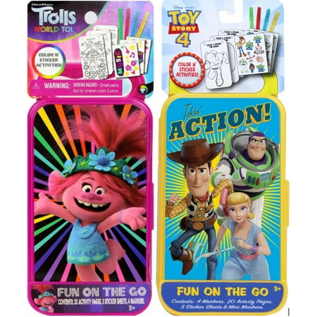 Way To Celebrate Toy Story 4 & Troll Fun On The Go