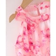 thumbnail image 6 of Kids Girls Clothes Little Girl Floral Dress 6Y Girls Summer Dress 7Y Girls Sleeveless Halter Dress Rose Red, 6 of 10